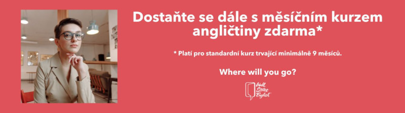 1 měsíce zdarma - Wall Street English